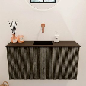 Mondiaz Joya 80cm toiletmeubel shadow met wastafel faye midden zonder kraangat urban