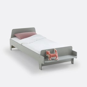 Bed met lattenbodem + bank Nuttéo