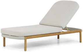 Lifestyle Garden Furniture Bloom Ligbed Aluminium/rope Grijs