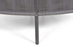 Hoek loungeset 5 personen Rope Grijs  4 Seasons Outdoor Florence/Riah