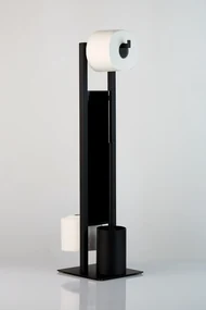 Wenko Rivalta wc-boy zwart mat