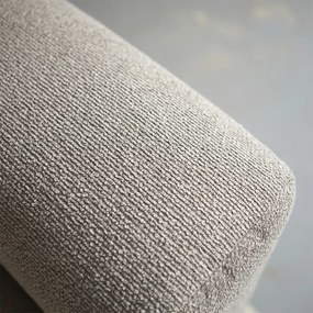 Rechte Bank Met Hocker Links Taupe