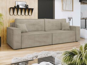 Slaapbank Vespes I, Aanwezig, 82x245x90cm, 102 kg, Poten: Kunststof