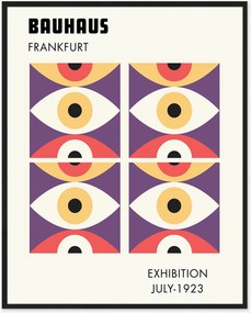 Ingelijste digitale print Bauhaus Frankfurt Exhibition