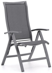 Verstelbare tuinstoel | Bellagio  Lugo | Aluminium | Grijs | Kees Smit Tuinmeubelen