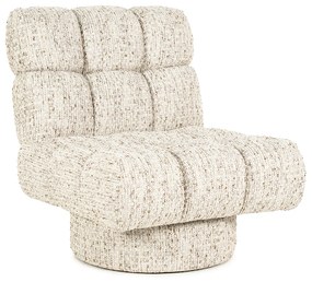 Bubbel Fauteuil Draaibaar Beige