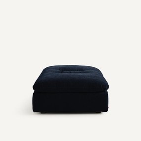 Verstelbare voetsteun van chenillefluweel, Giuliano