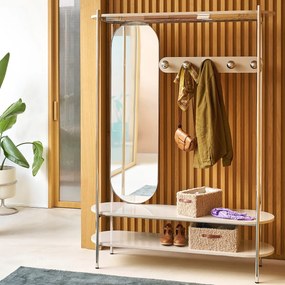 Opvouwbare mand in bouclette, Boklio