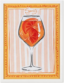 Ingelijste poster tuin