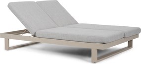 Lifestyle Garden Furniture Massimo Ligbed Met Kussen Loft/earth Aluminium Taupe