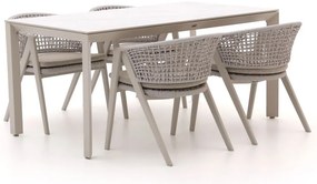 + 15% kassakorting | Diningset Manifesto | 4 personen | Tuinset sintered stone | 5-delig | Kees Smit Tuinmeubelen