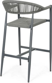 Barstoel Rope Grijs-antraciet De Laan Granada