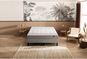 Set van pocketveringmatras met 5 zones en gestoffeerde lattenbodem, l'Etoile