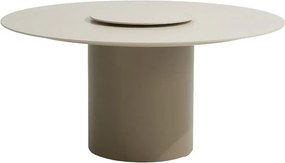 Taste by 4 Seasons Bosco Lazy Susan met keramisch blad Sabia Panna Ø 60 cm    beige weerbestendig