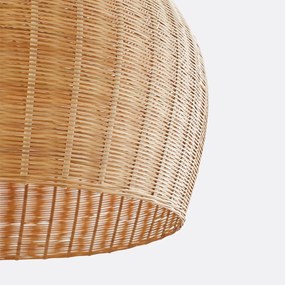 Hanglamp in gevlochten bamboe,Ø60 cm, Vani
