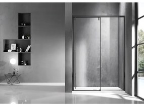 Marenza Neptune Schuifdeur - 120x200cm - softclose - links/rechts - mat zwart SNI6121-120B