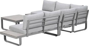Garden Impressions Diego loungeset 5-delig - taupe - valley sand