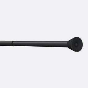 Uitschuifbare push-fit gordijnroede 120/210 cm