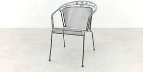 Royal Garden Elegance stapelbare tuinset strekmetaal 160x90 cm.