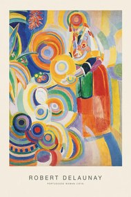 Kunstreproductie Portuguese Woman (Special Edition) - Robert Delaunay