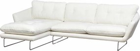 Hoekbank - Kuddar - links - stof Alpine wit 101