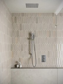 Saniclear Cube Pro inbouw regendouche met inbouw douchekop 30x30cm, glijstang en staafhanddouche chroom