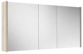 Saniclass Prime Spiegelkast - 120x63x16cm - inclusief zijpanelen - beech (hout) SW1212818/SW910735