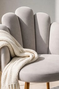 Hand Goud Fluwelen Stoel