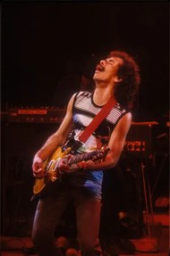 Foto Carlos Santana, 1985