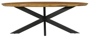 Starfurn Brandy Eetkamertafel Massief Mangohout 180 Cm - 180 X 90cm.
