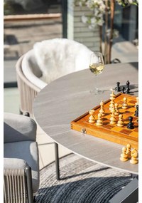 Garden Impressions Delvin tuinset 6-delig - Duuk tuintafel Ø150 cm