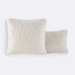 Kussenhoes in sherpa, Ouate