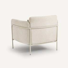 Fauteuil in polyester/acryl, Alistair