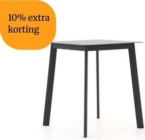 + 10% kassakorting | Bartafel Manifesto | Vierkant | Tuintafel Aluminium | 90x90cm | 4 personen | Kees Smit Tuinmeubelen