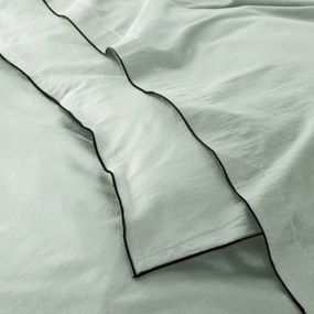 Dekbedovertrek van gewassen katoensatijn, 118 draden, Victor uni