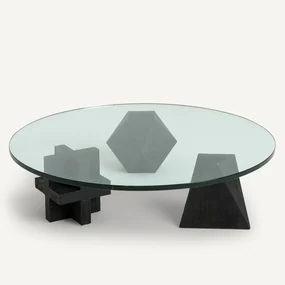 Salontafel met veelvlakken, Bruli