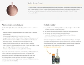 Hotbath Cobber Wandsteun Rosé Goud M514