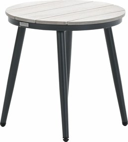 Garden Impressions Bosh draaibare loungestoelen - Lucas bijzettafel Ø50x48 cm