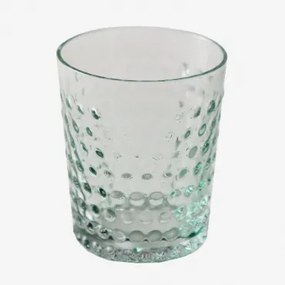 Set van 4 glazen bekers 32cl Ticris Groen – Aguamarijn - Sklum