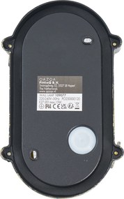 Buiten wand- en plafondlamp antiek goud ovaal IP44 - Noutica