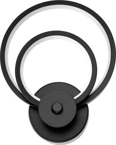 LED wandlamp APP1042-W ZWART MAT