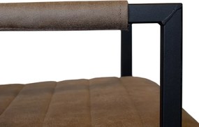 Eetkamerstoel - Apollo II - stof Bull lederlook grey