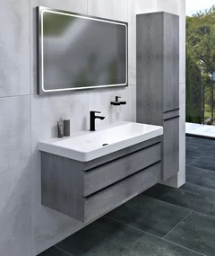 Sapho Sitia kolomkast 35x170x30cm grijs