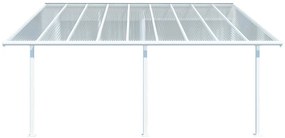 Sierra Palram aluminium terrasoverkapping - Canopia 3 x 5,46 m wit