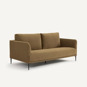 Compacte zetel van linnen fluweel, OSCAR