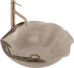 Wastafel op aanrecht REA HM-22 Handmade ART