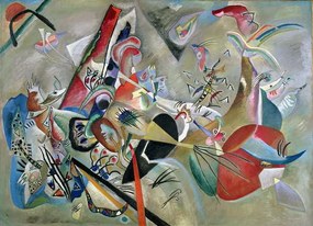 Wassily Kandinsky - Kunstreproductie In the Grey, 1919, (40 x 30 cm)