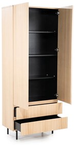 Eleonora Thomas Moderne Kast Van Licht Eiken Hout 85x210 Cm - 85x42x210cm.