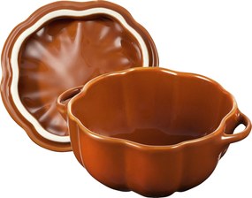 Staub Ceramique Cocotte 12 cm / 500 ml, Pompoen, Kanneel - Ceramique - Staub