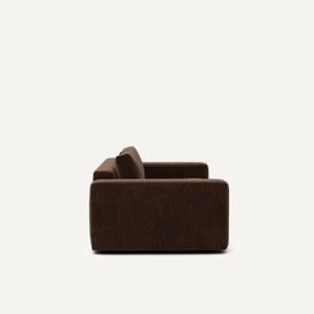 Compacte bank 3-zit in fluweel, Skander